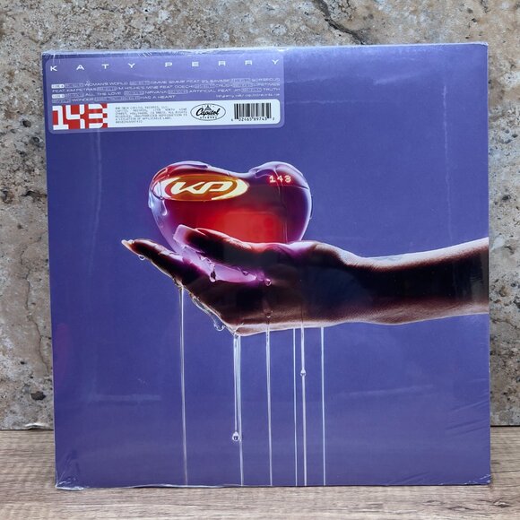 Katy Perry 143 Target Exclusive Clear Red Color Vinyl - Picture 2 of 5